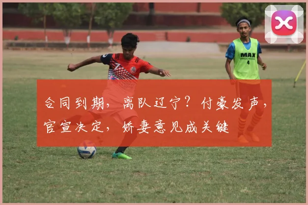 合同到期，离队辽宁？付豪发声，官宣决定，娇妻意见成关键